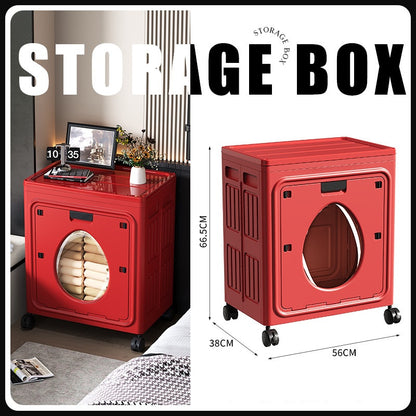 Caja de Almacenamiento de Ropa con Ruedas