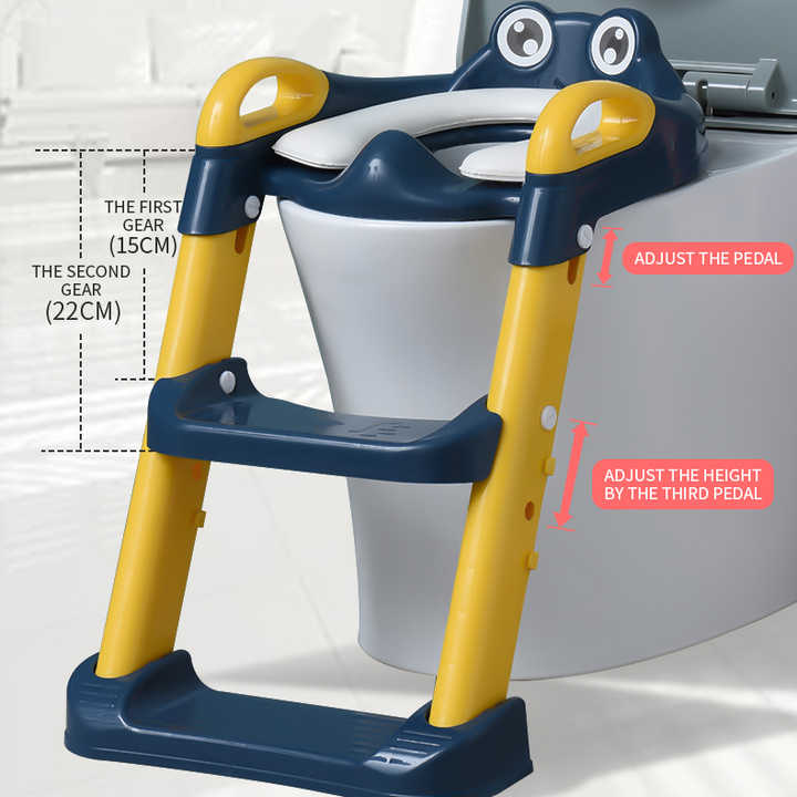 Asiento de Inodoro para Bebé con Escalera