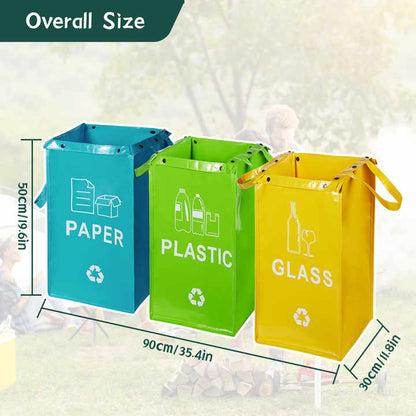 Cubo de basura tejido en PP