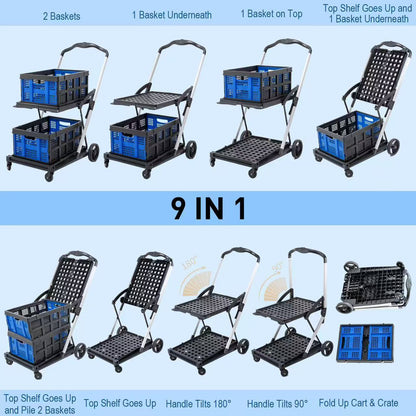 Carro de Compras Plegable