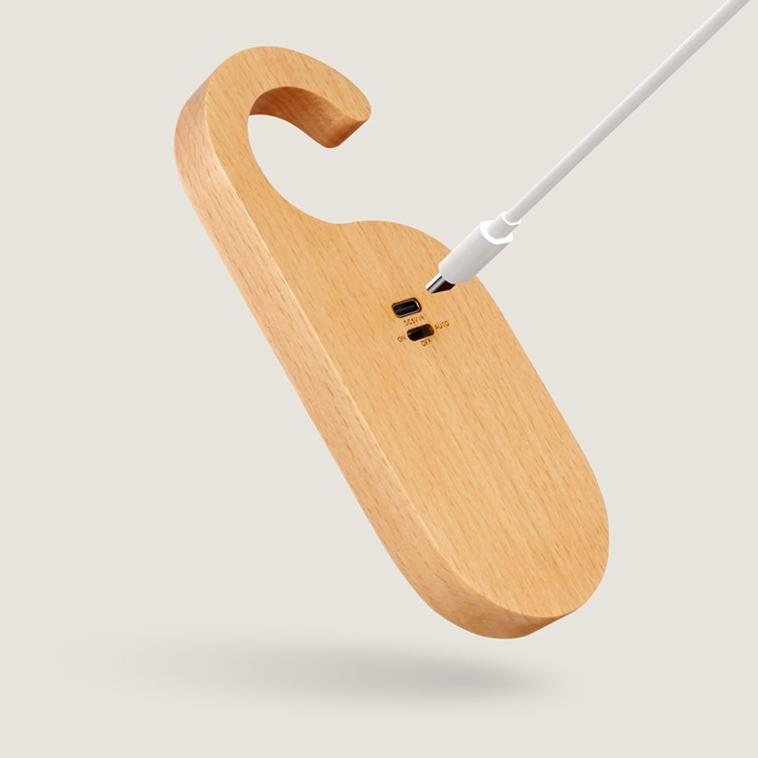 Lámpara LED con Gancho y Tablero de Notas