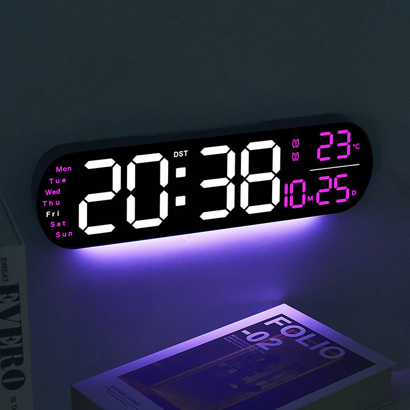 Reloj de Pared Digital LED