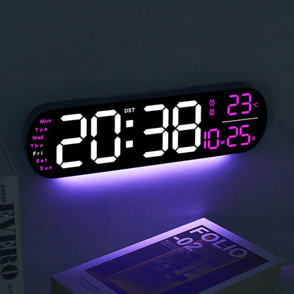 Reloj de Pared Digital LED