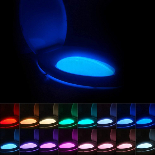 Lámpara de Ambiente LED para Inodoro con Sensor de Movimiento