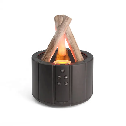 🔥 Difusor Hoguera: Aromaterapia, Humidificación y Luz en un Solo Toque 🌿💧✨