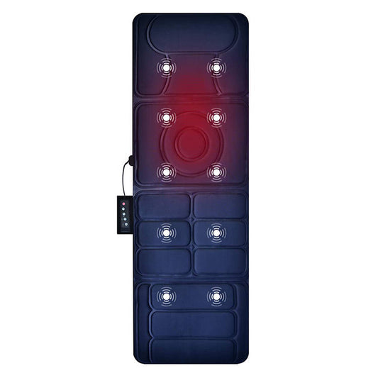 Alfombrilla de Masaje Eléctrica Shiatsu de Último Diseño | Colchoneta de Masaje con Calor y 10 Vibraciones