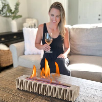 Mini Chimenea de Mesa sin Humo