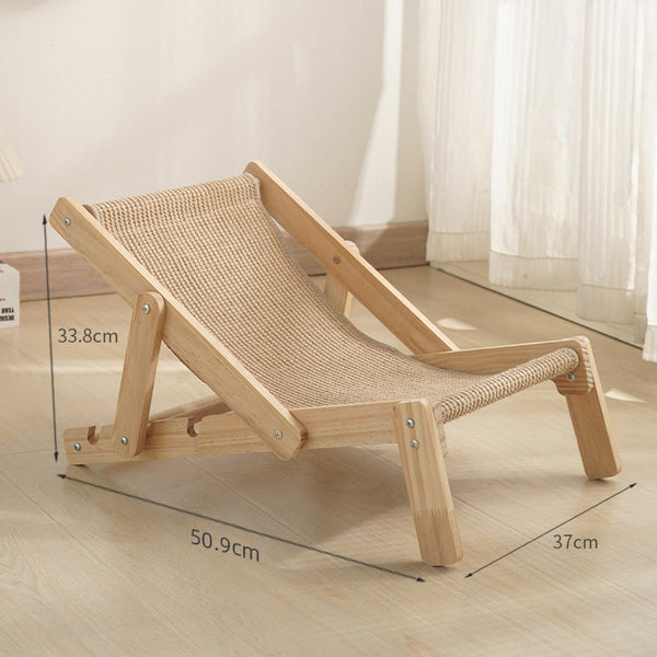 SILLÓN RASCADOR DE SISAL PARA GATOS
