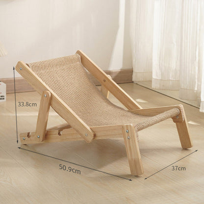 SILLÓN RASCADOR DE SISAL PARA GATOS