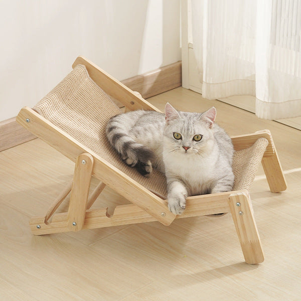 SILLÓN RASCADOR DE SISAL PARA GATOS