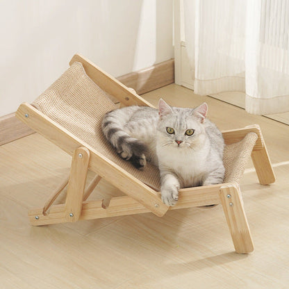 SILLÓN RASCADOR DE SISAL PARA GATOS