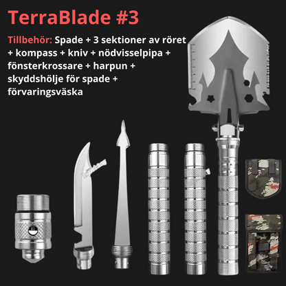 Pala militar plegable TerraBlade.