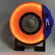 Disco de Freno Creativo con Luces LED