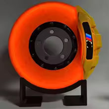 Disco de Freno Creativo con Luces LED
