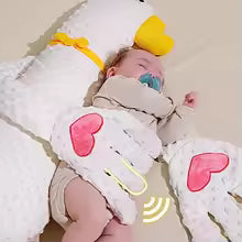 Almohada de Ganso Blanco Grande para Bebés – Suavidad, Calma y Confort Para un Sueño Más Tranquilo