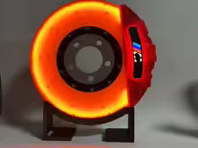Disco de Freno Creativo con Luces LED
