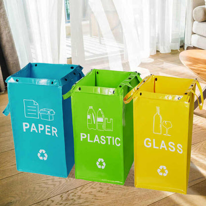 Cubo de basura tejido en PP