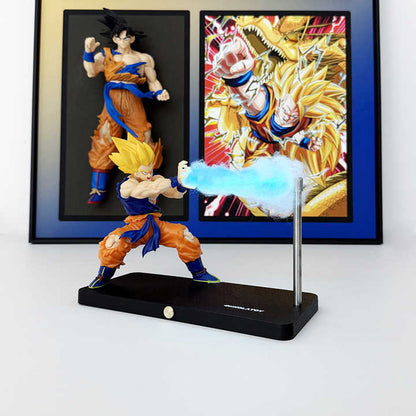 Lámpara de Escritorio Goku Saiyan con Inducción Magnética