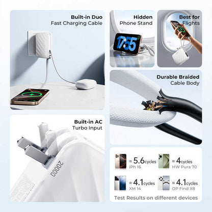 Banco de Energía Portátil 65W GaN