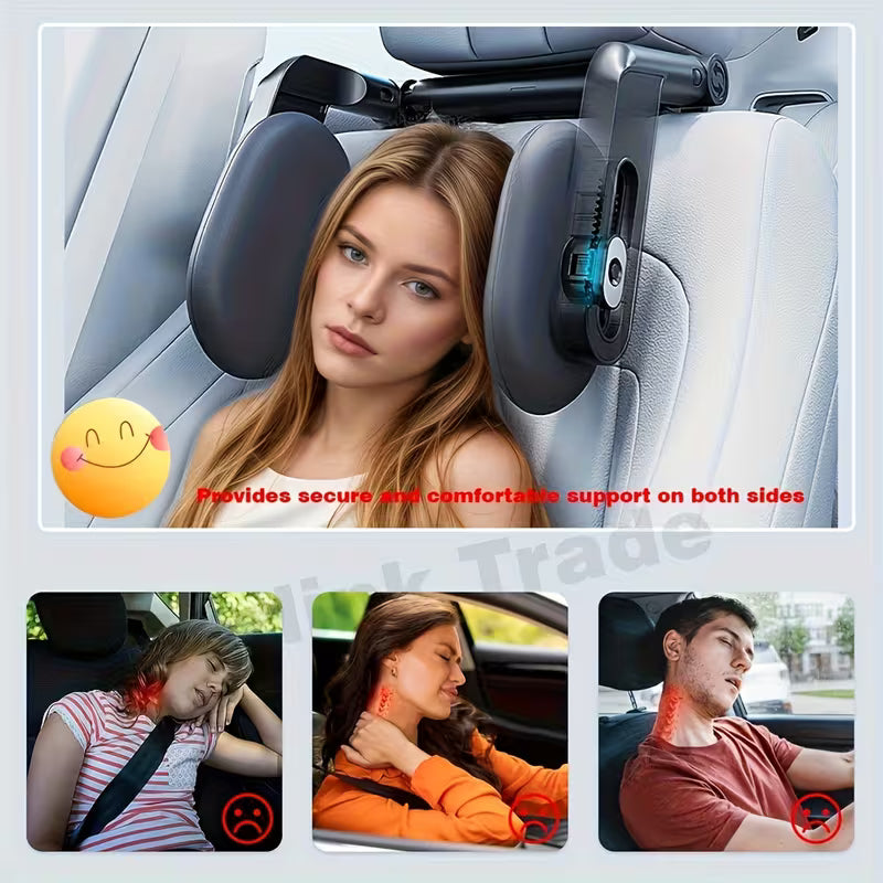 Almohada Cervical en Forma de U 45D | Soporte Ergonómico 360° para Viajes y Uso Diario