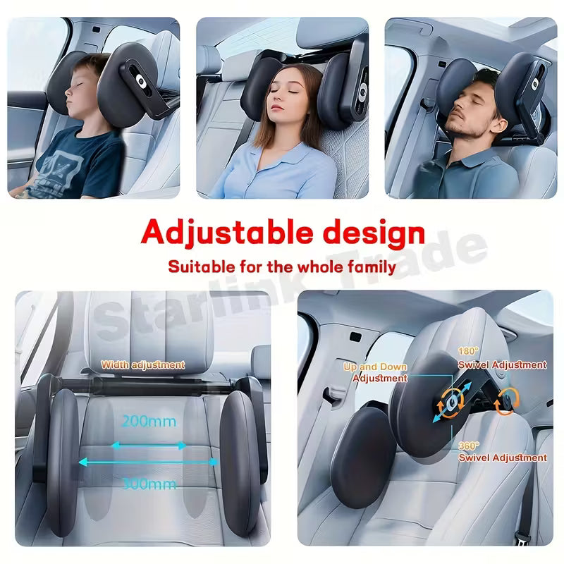 Almohada Cervical en Forma de U 45D | Soporte Ergonómico 360° para Viajes y Uso Diario