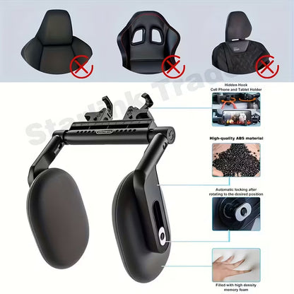 Almohada Cervical en Forma de U 45D | Soporte Ergonómico 360° para Viajes y Uso Diario