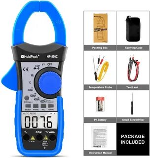 Pinza Amperométrica TG-870P: Precisión Profesional en Cada Medición