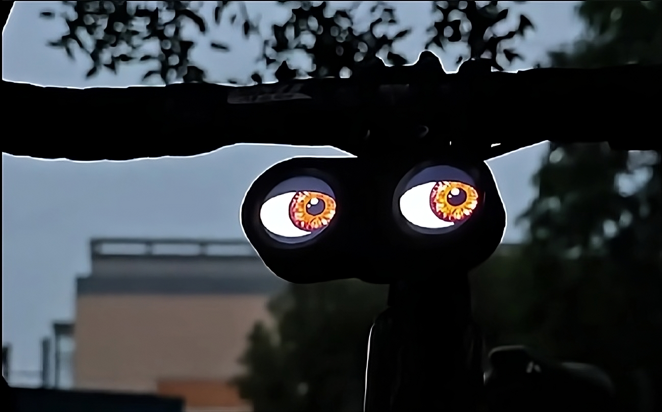 Faro LED Ojos de Diablo para Bicicleta